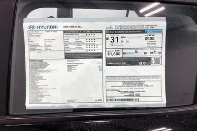 2026 Hyundai Venue SEL